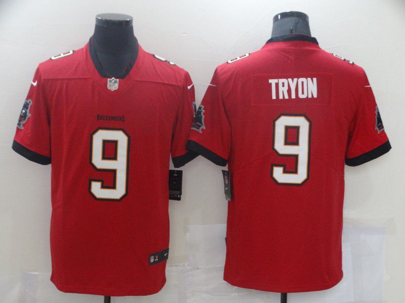 Men Tampa Bay Buccaneers #9 Tryon Red Nike Vapor Untouchable Limited 2021 NFL Jersey->new york mets->MLB Jersey
